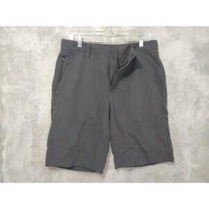 The North Face Shorts Mens 32 Gray Horizon Mid Rise Utility Hiking Fishing Nylon